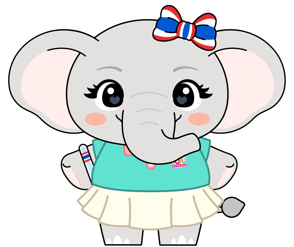 kochako mascot tofu skincare 03